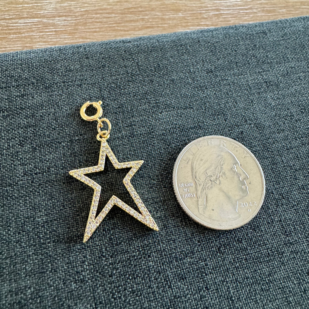 Sarah Star Charm with clasp