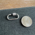 Rhinestone Carabiner