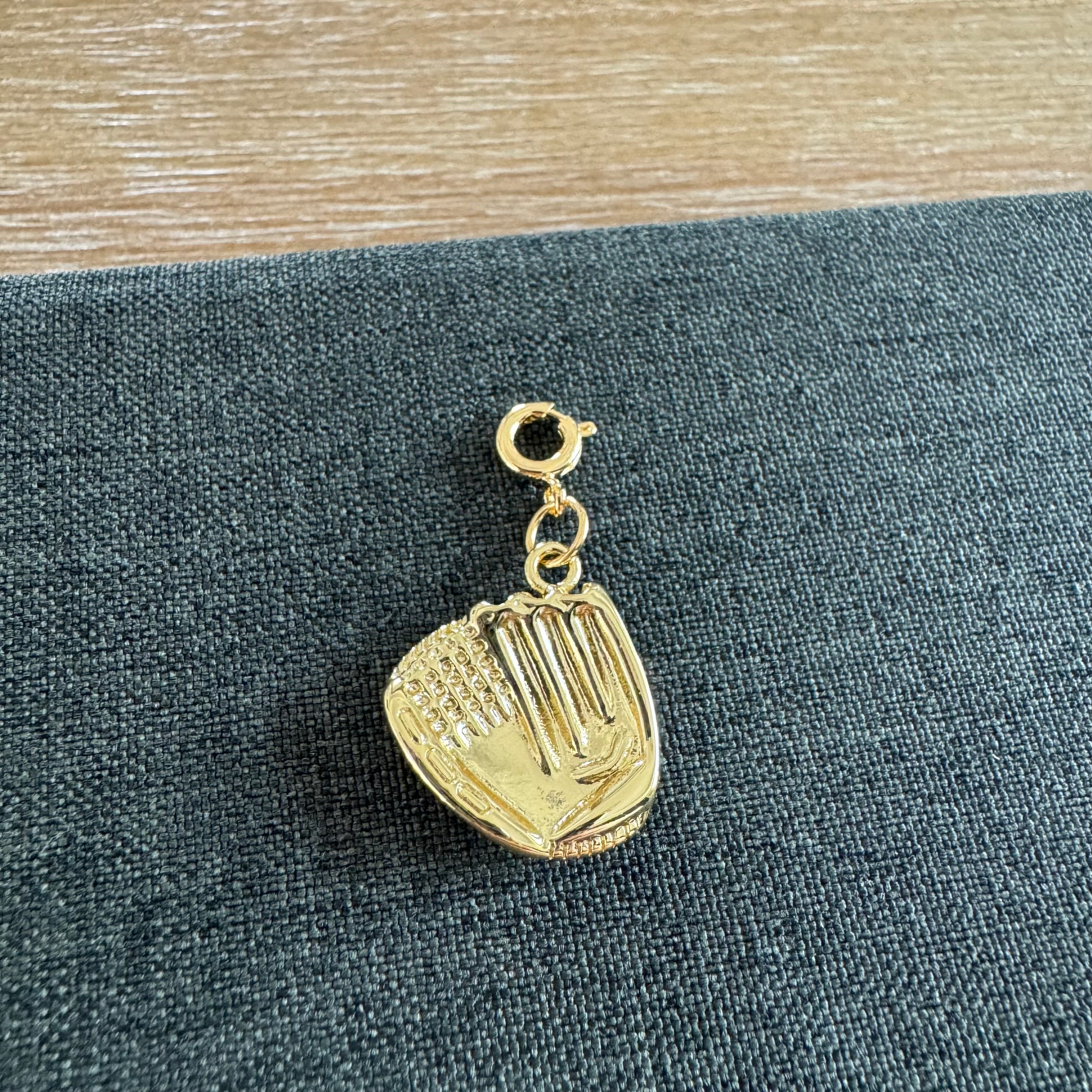 Baseball Glove Charm with clasp