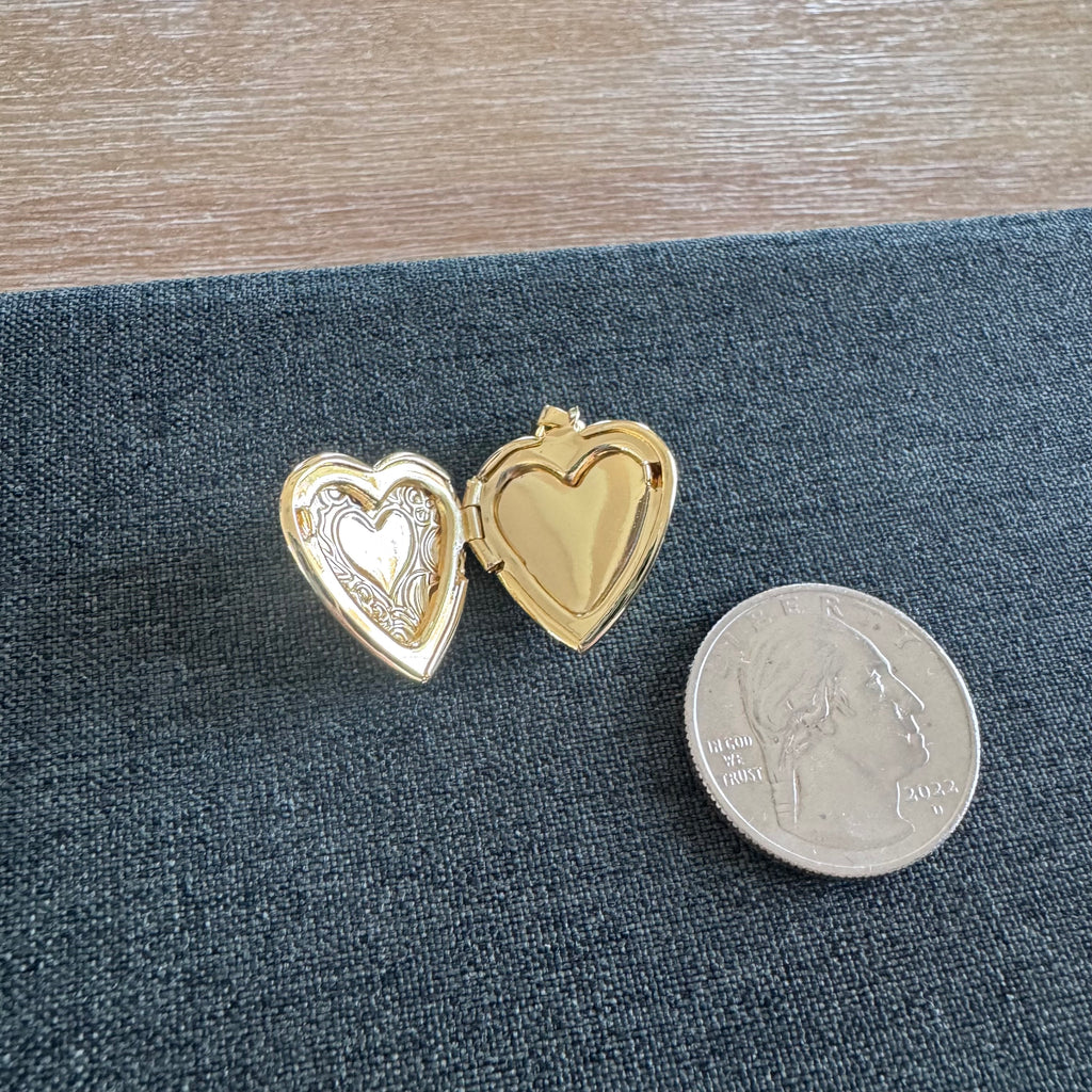 Haynes Heart Locket Pendant Charm