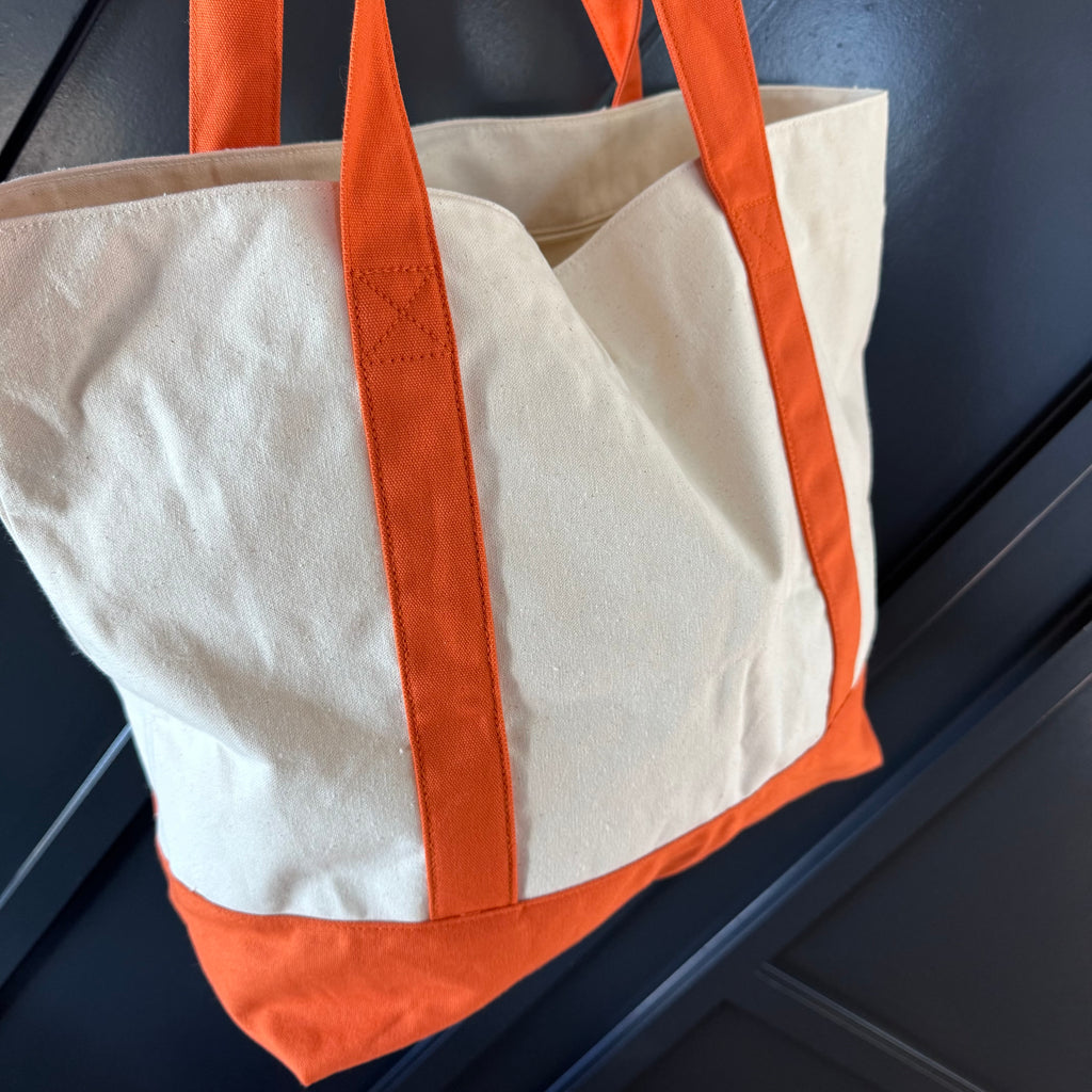 Rockwall Embroidered Bag Orange