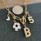 Soccer Number Necklace