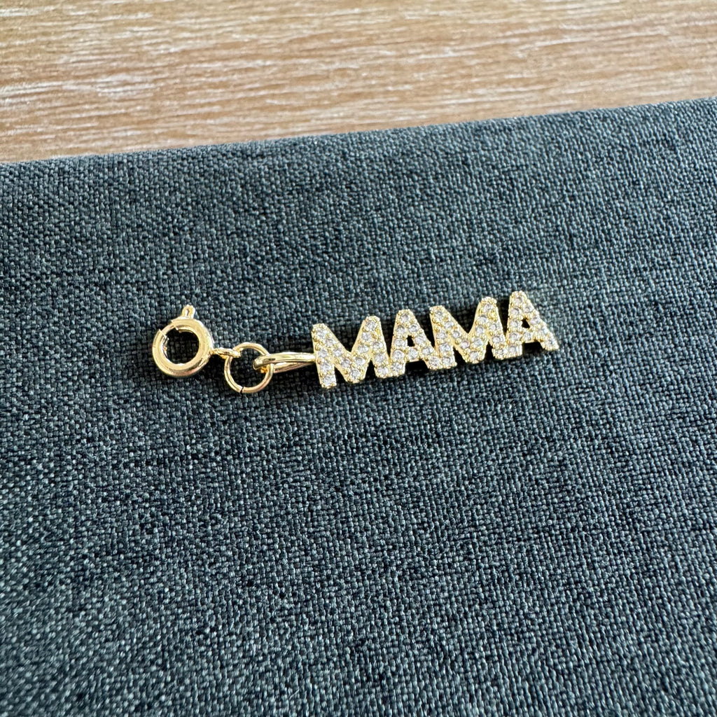 Mama Stone Pendant Charm with clasp