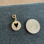 Hadlee Heart Charm with clasp