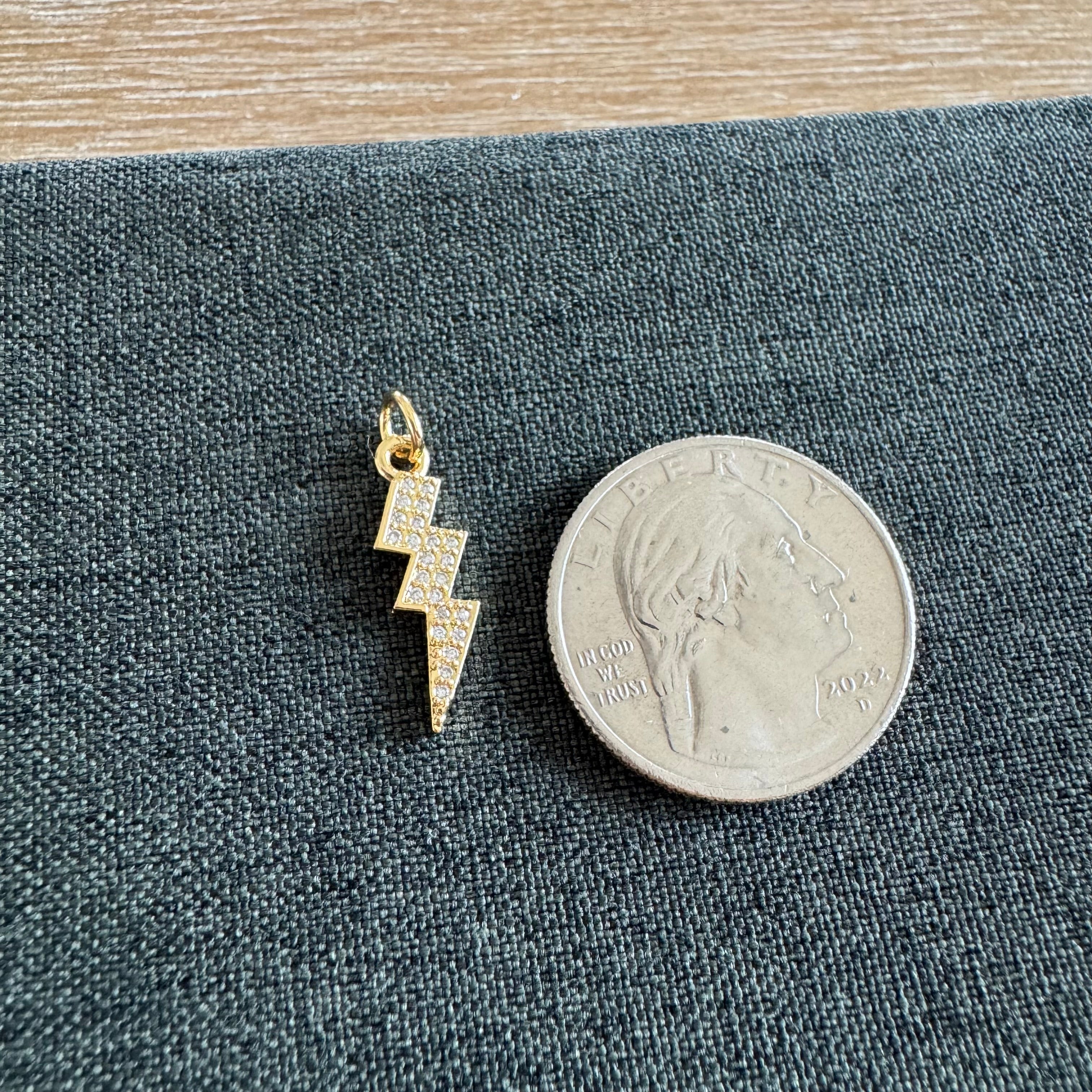 Lennon Lightning Bolt Charm