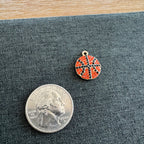 Basketball Stone Charm