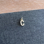Rhinestone Letter Charm