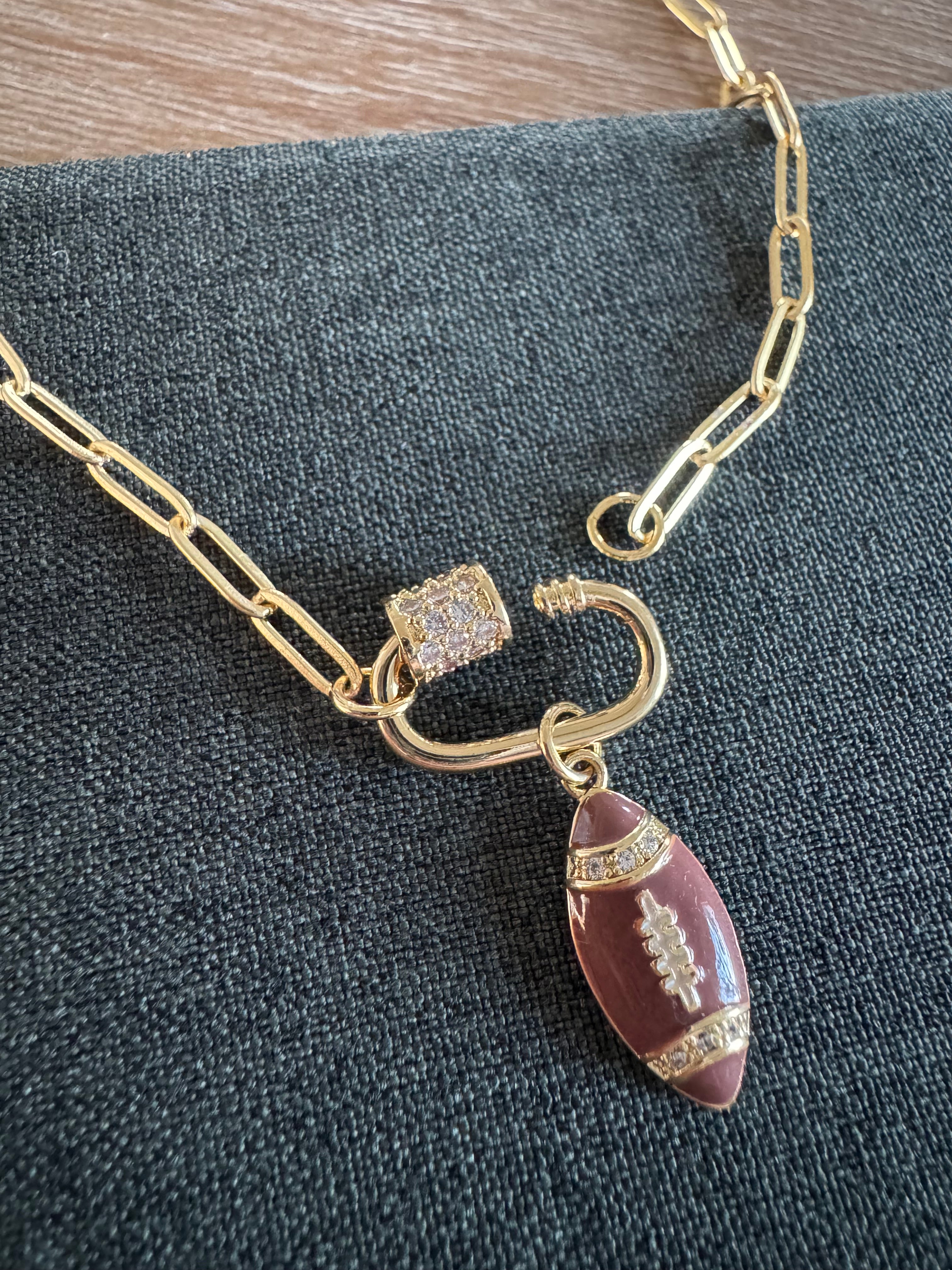 Football Necklace