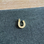Heather Horseshoe Charm