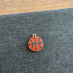 Basketball Stone Charm