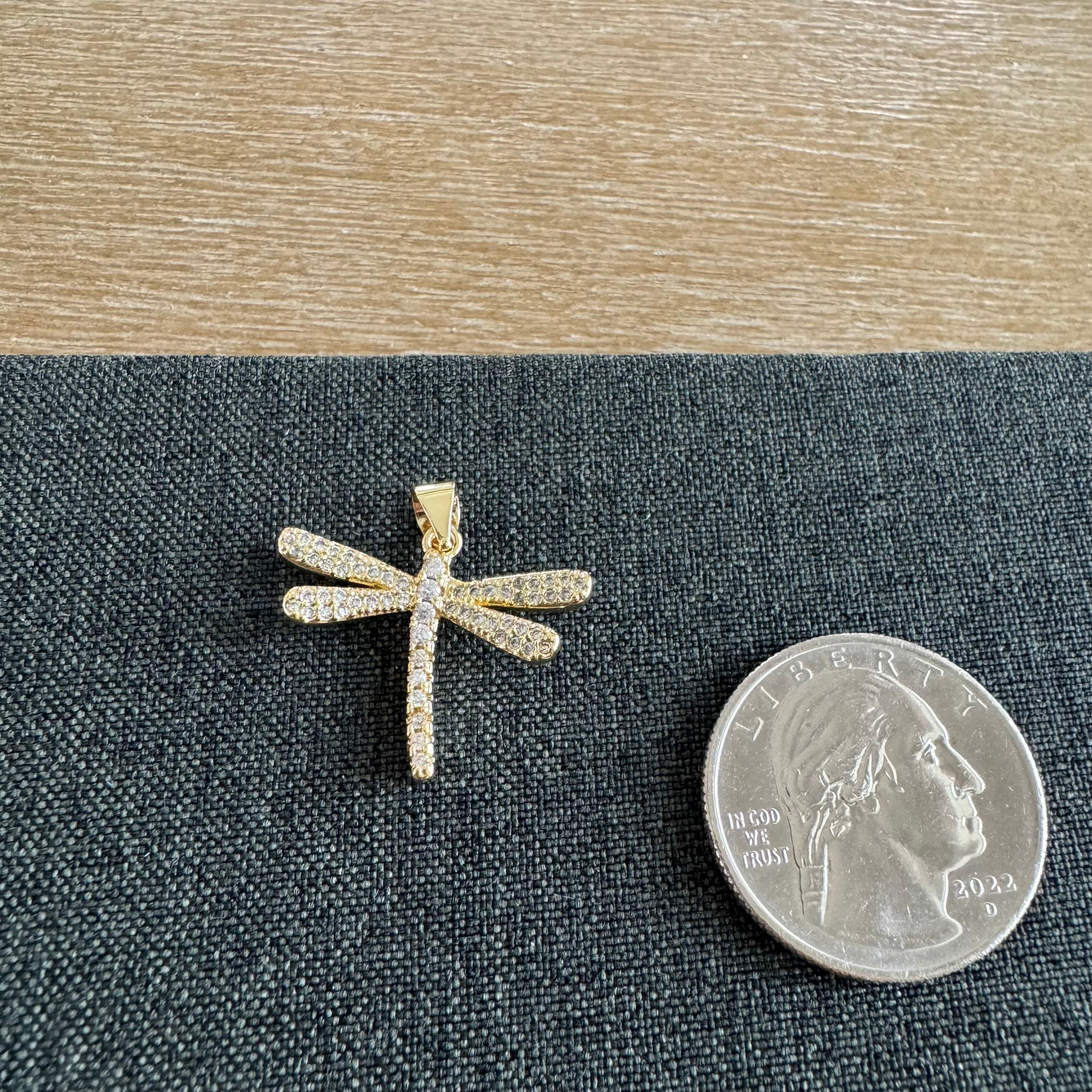 Fleetwood Dragonfly Pendant Charm
