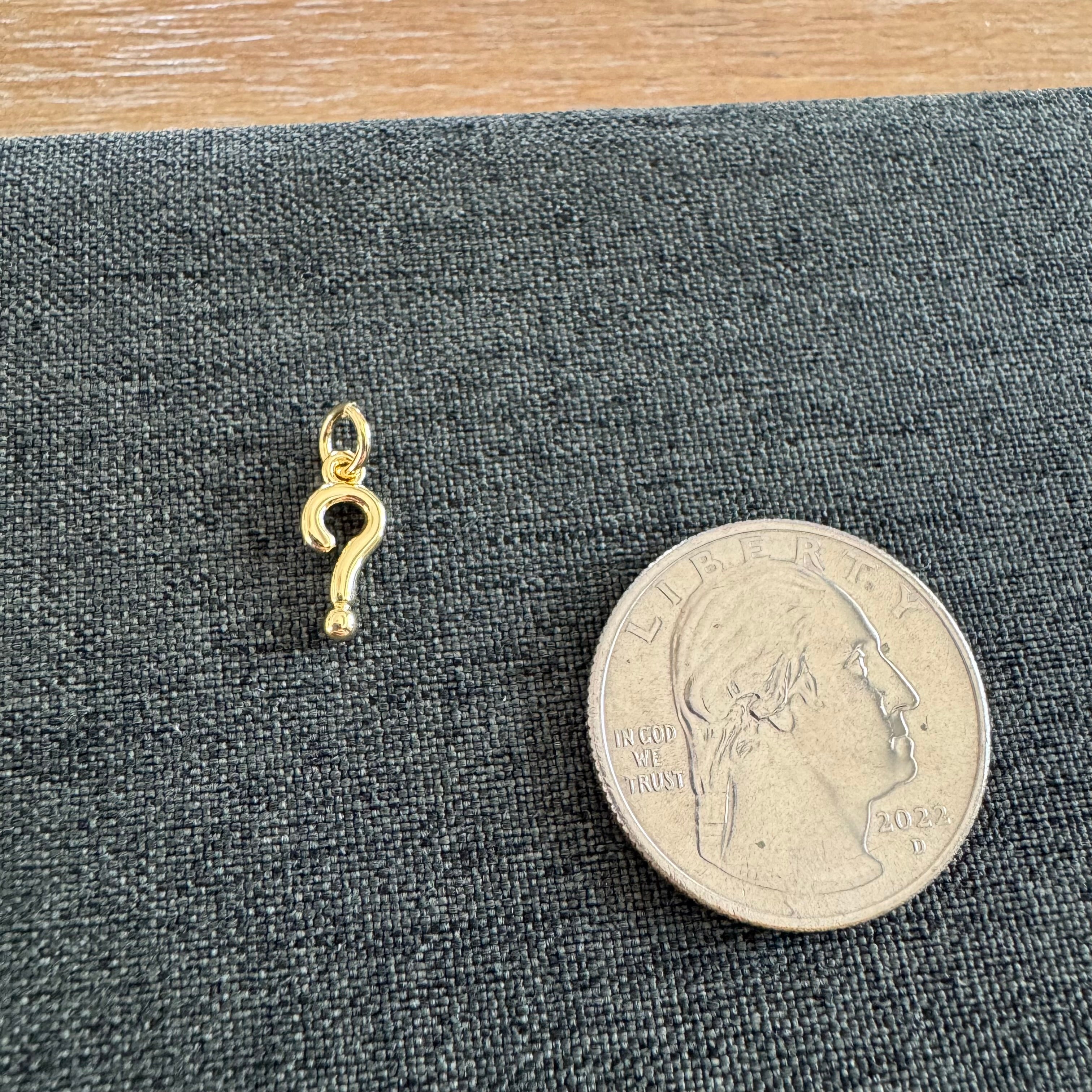 Meg Question Mark Charm