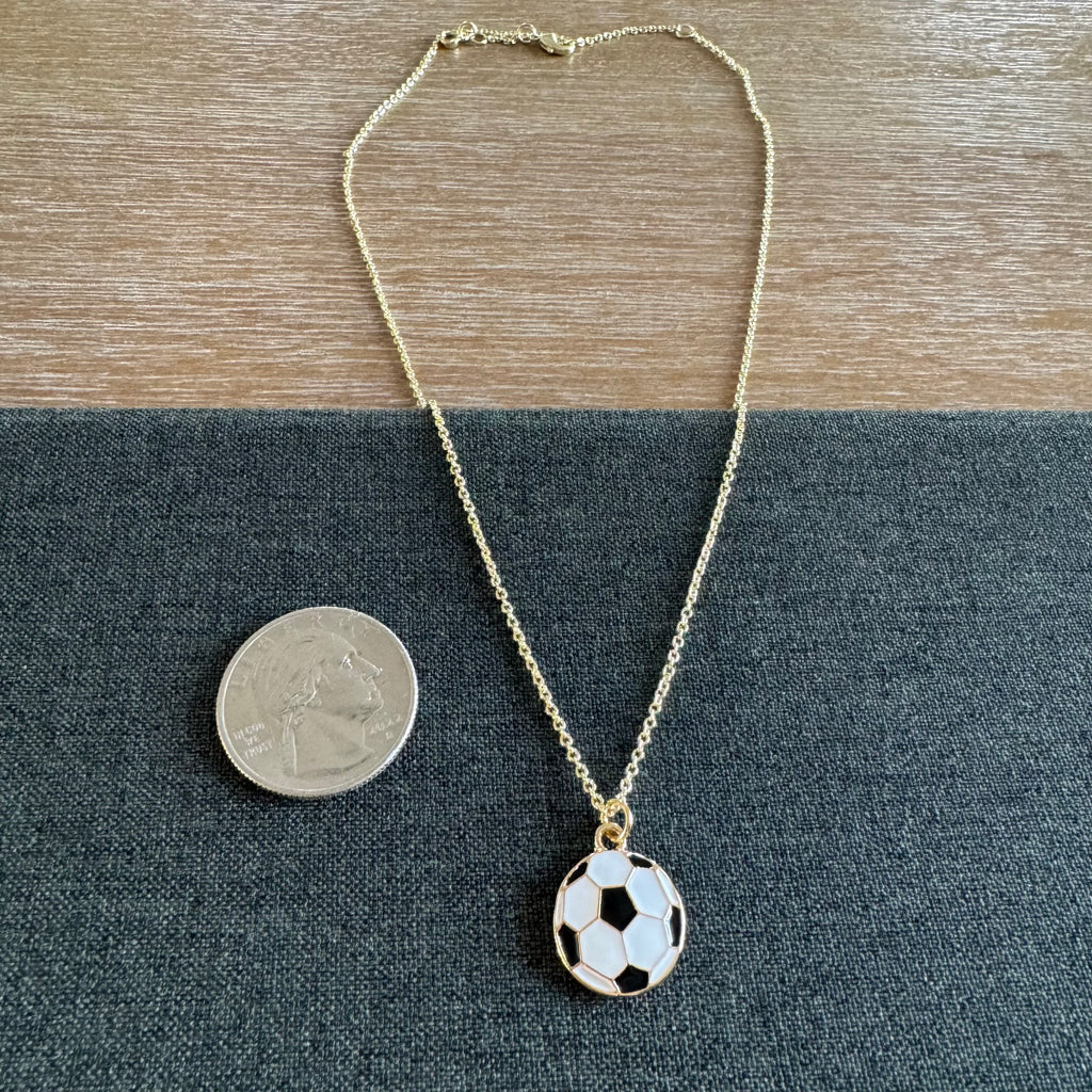 Soccer Casen Necklace