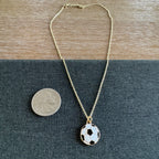 Soccer Casen Necklace