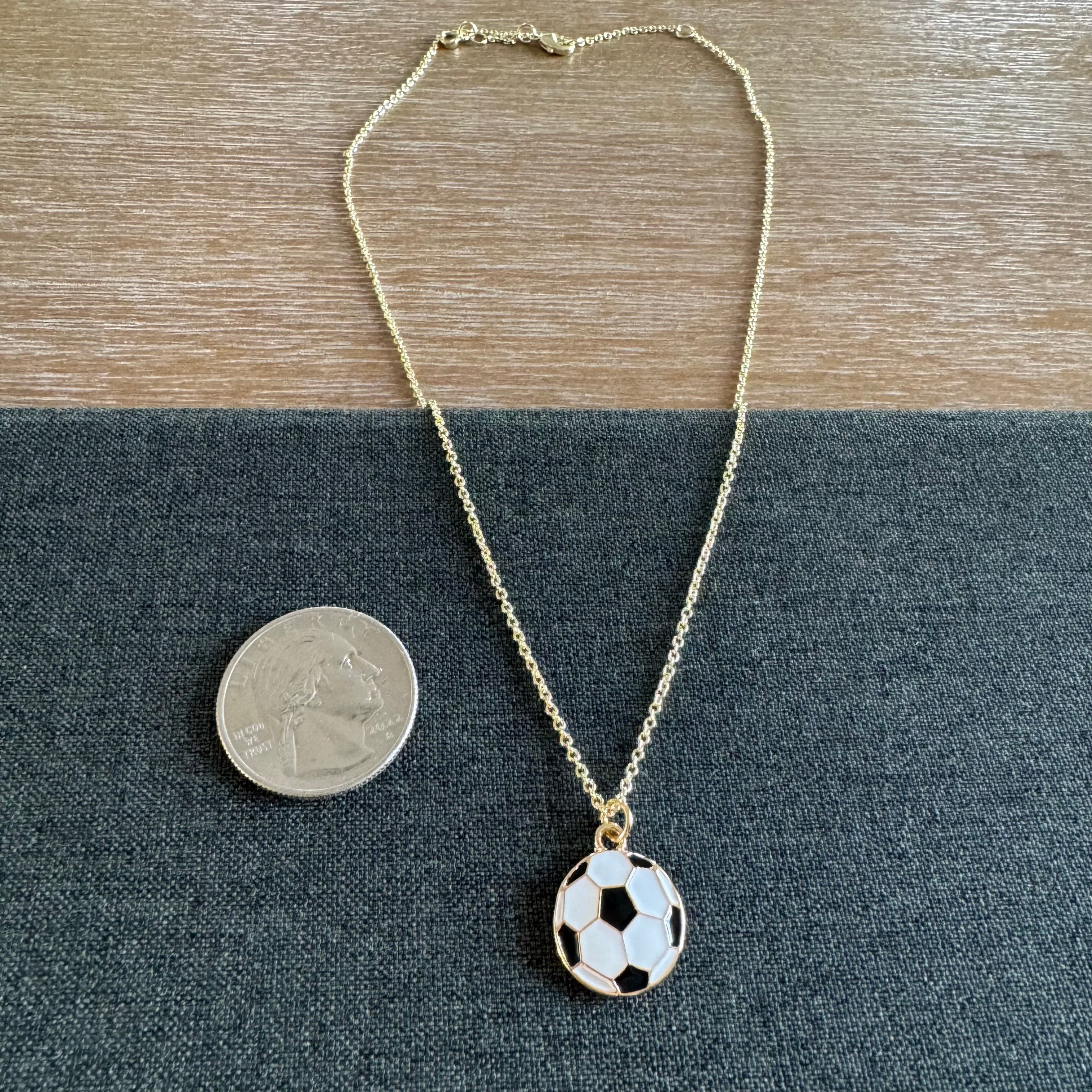 Soccer Casen Necklace