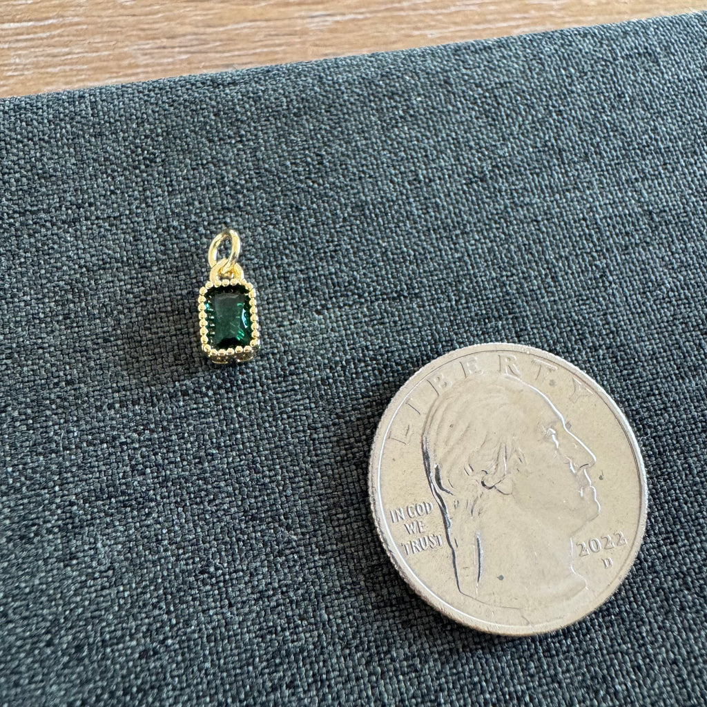 Frame Stone Charm green