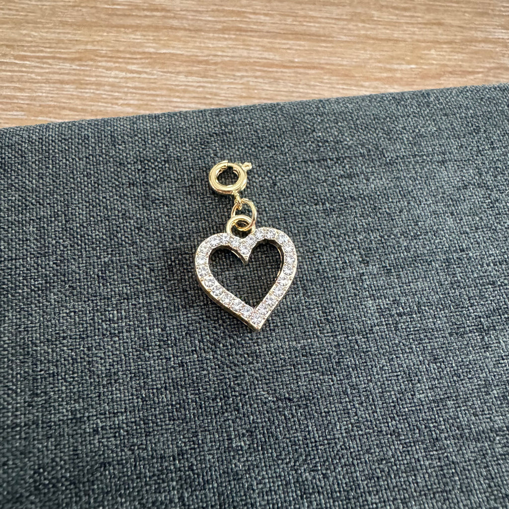 Holder Heart Charm with clasp