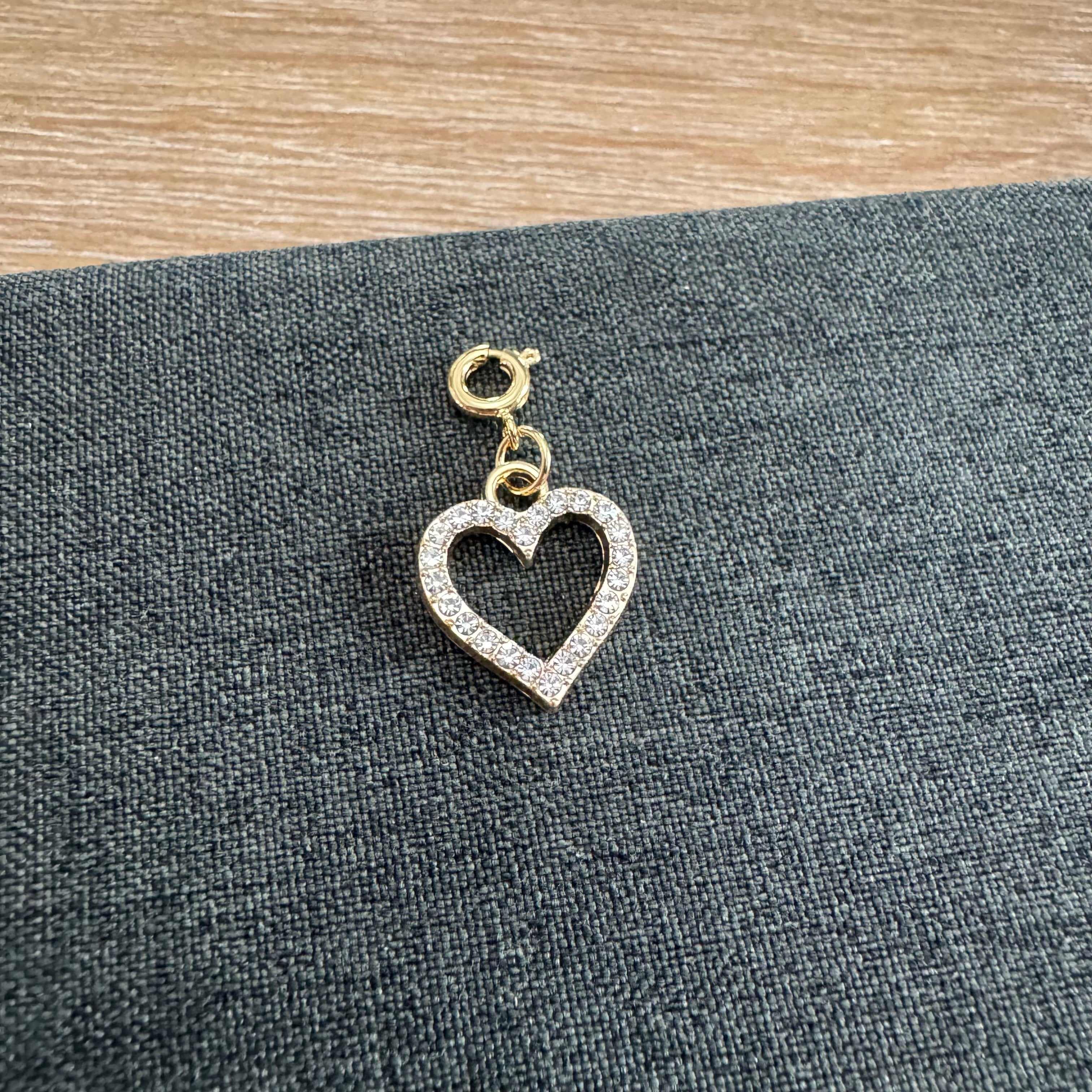Holder Heart Charm with clasp