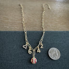 Palmer Baseball Number Necklace