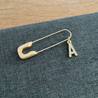 Stone Initial Pin