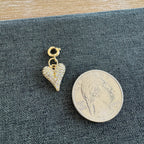 Haslee Heart Charm with clasp