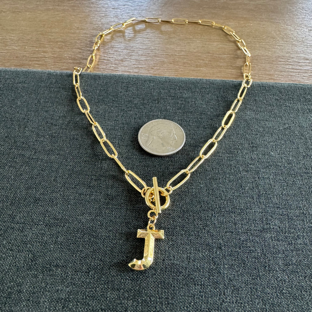 Hometown Initial Necklace