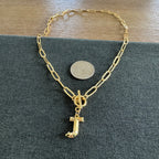 Hometown Initial Necklace