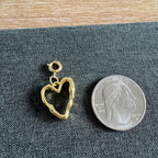 Halee Heart Charm with clasp