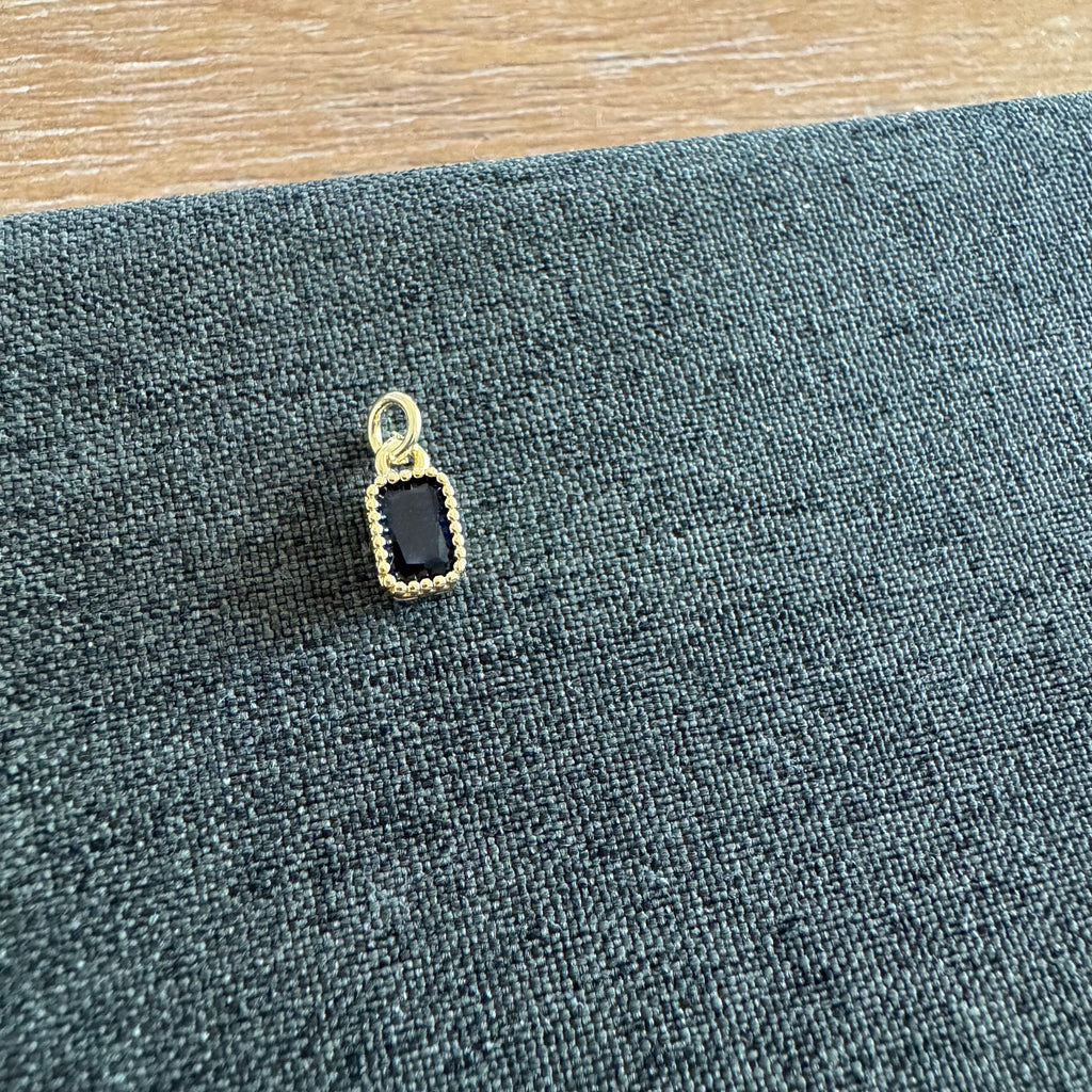 Frame Stone Charm blue