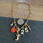 Basketball Mama Number Necklace