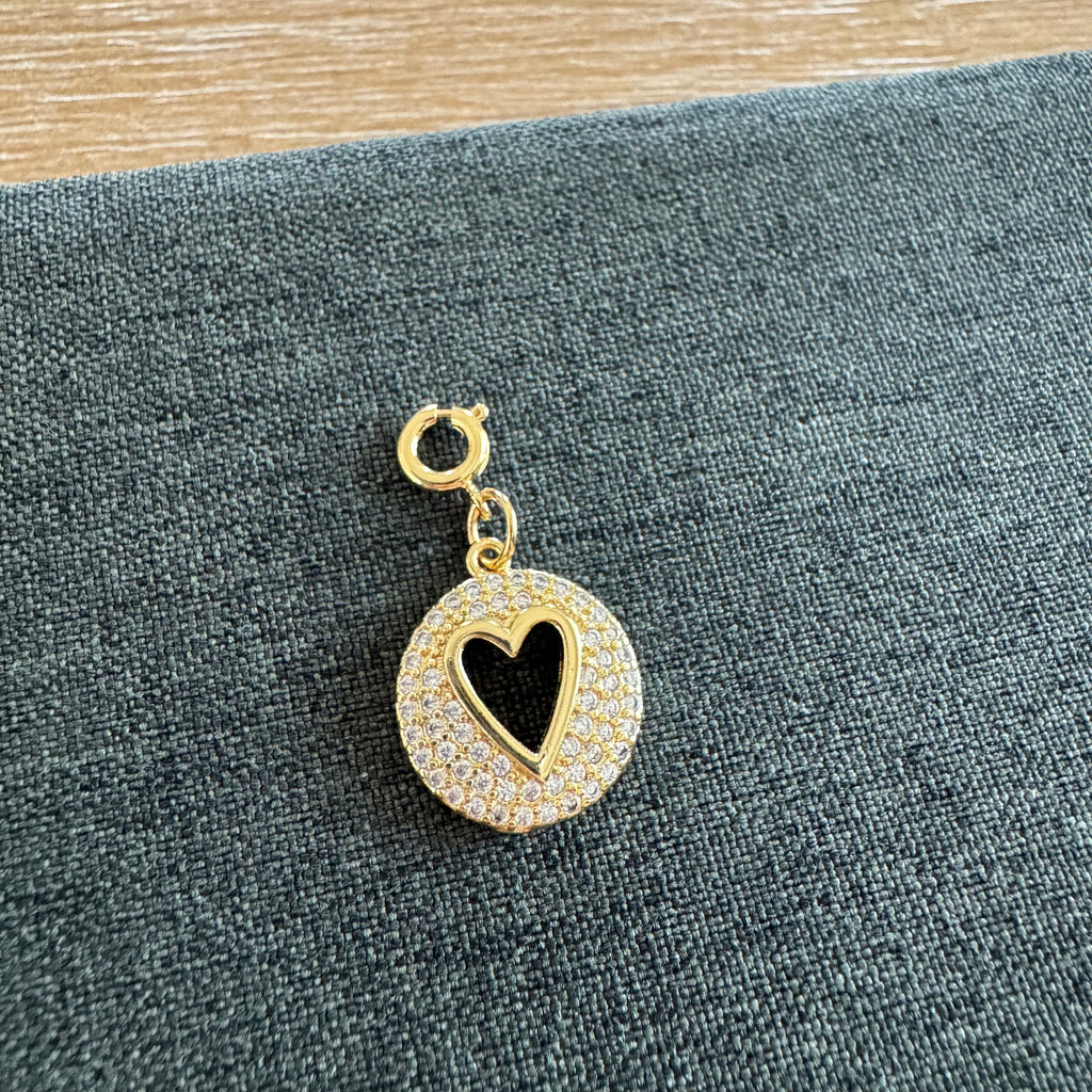 Hadlee Heart Charm with clasp