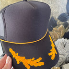 Black and Gold Hat