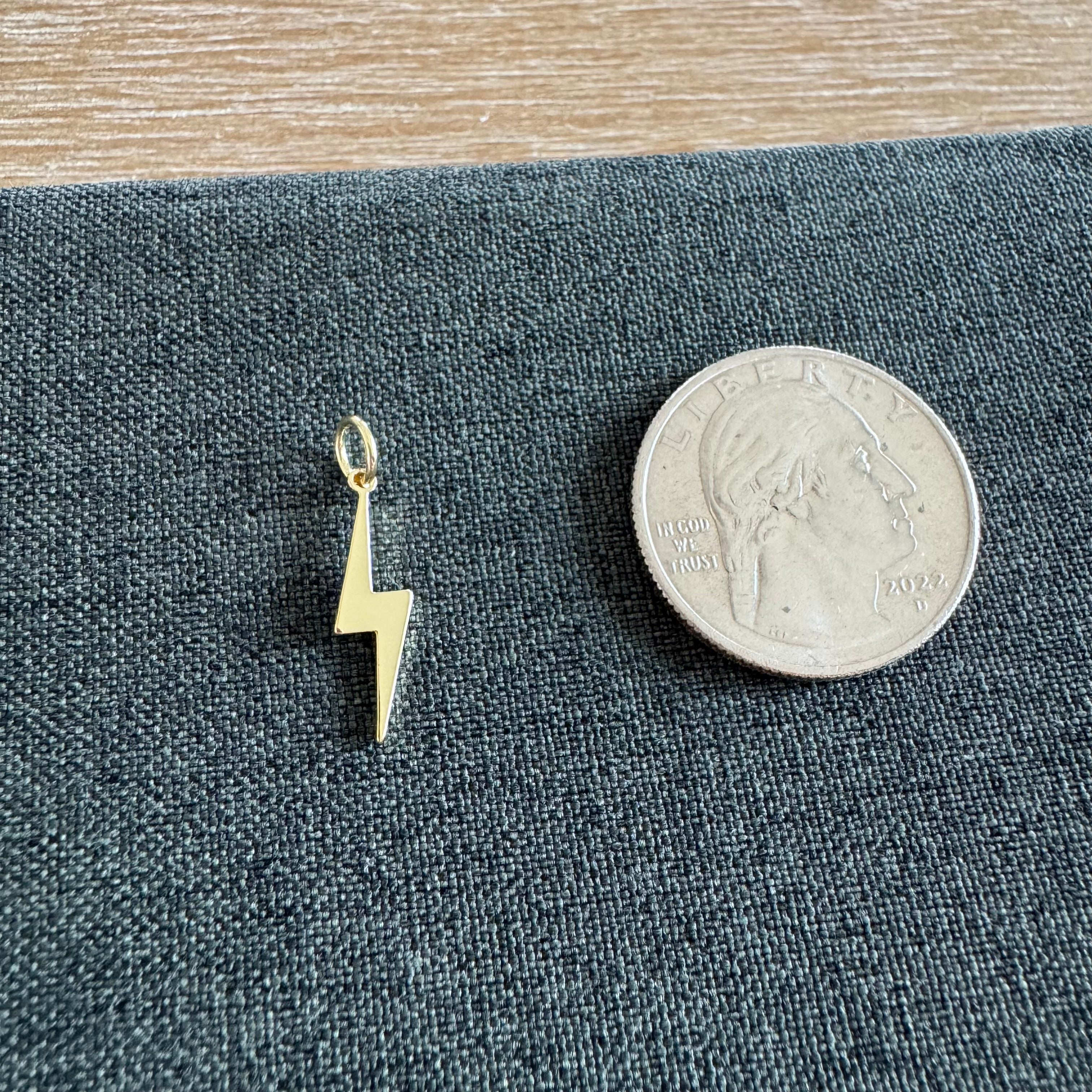 Lane Lightning Bolt Charm