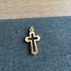 Open Cross Charm