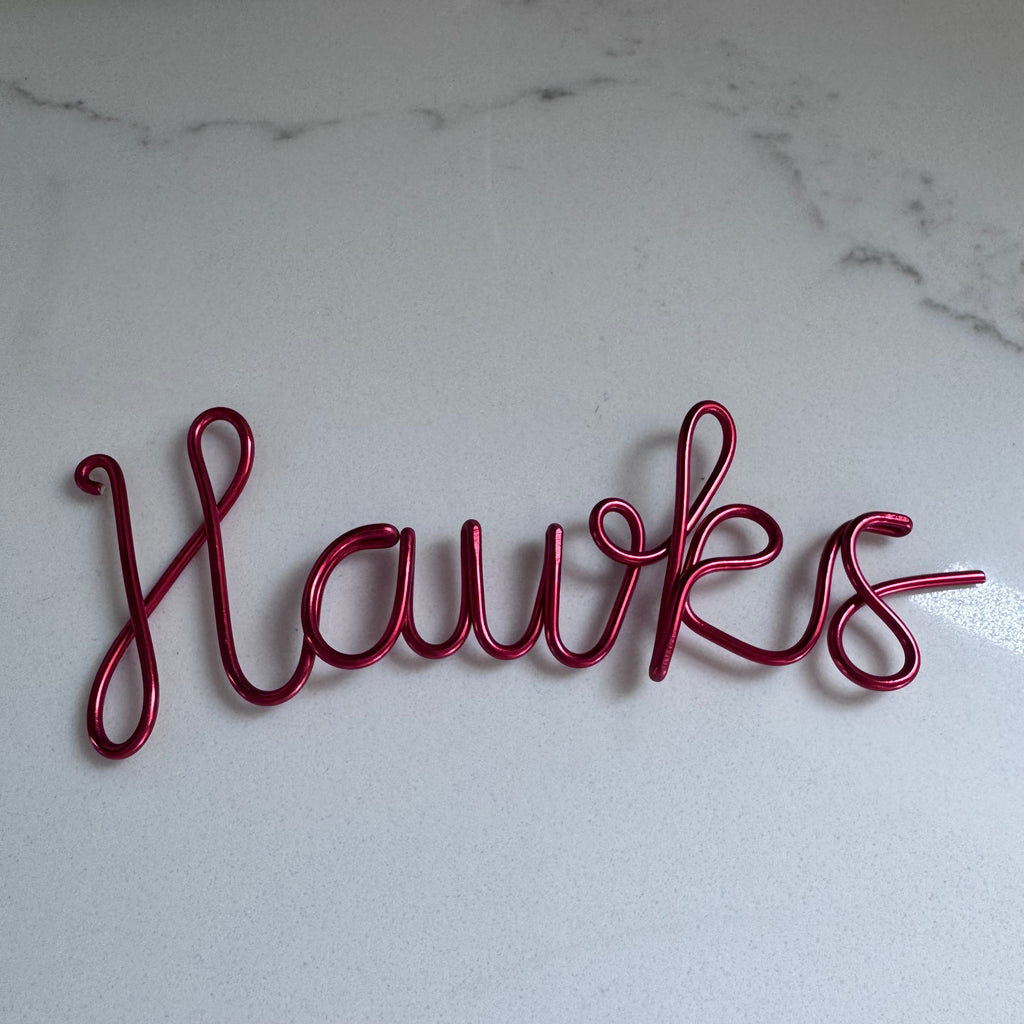 Hawks Script Wire