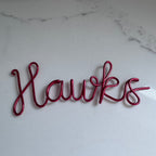 Hawks Script Wire