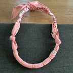 Premade Bandana Necklace Pink
