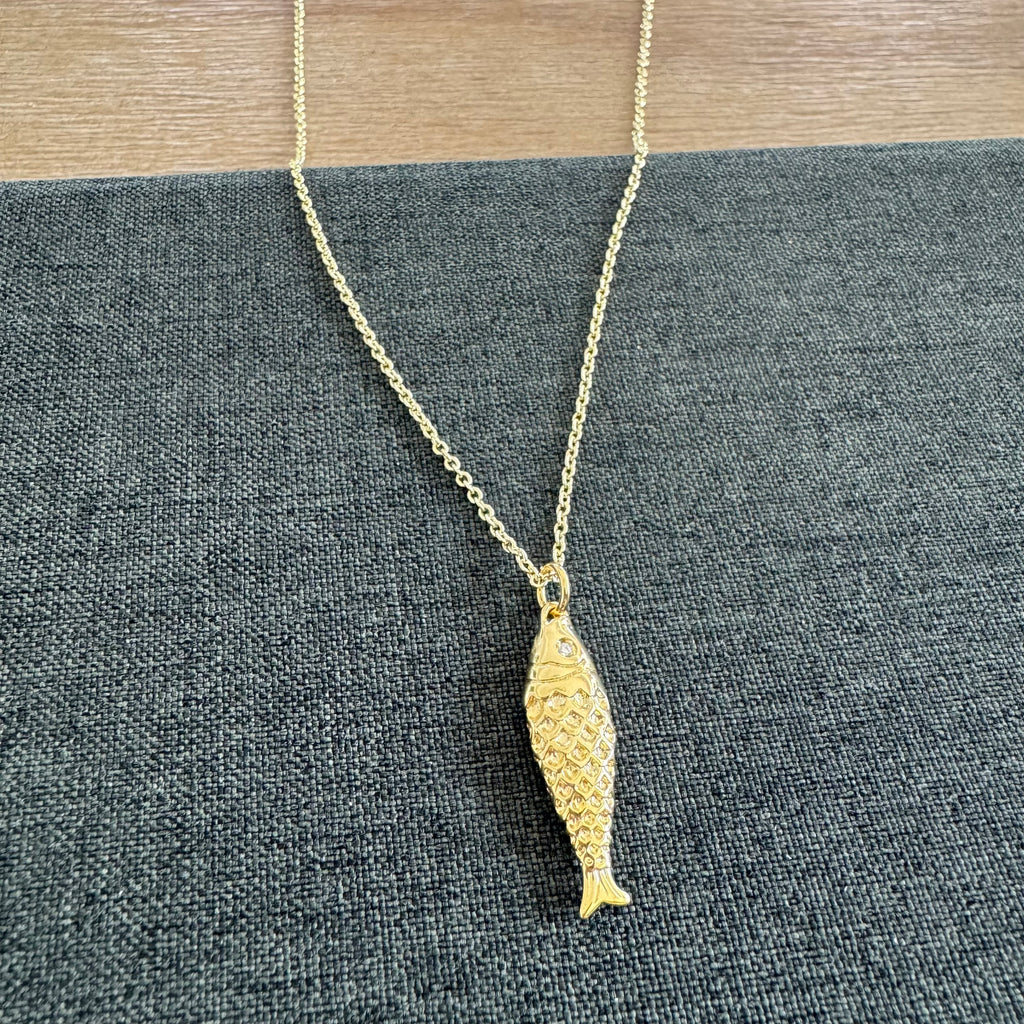 Fish Charm Necklace