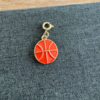 Basketball Charm with clasp