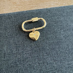 Mom Heart Carabiner