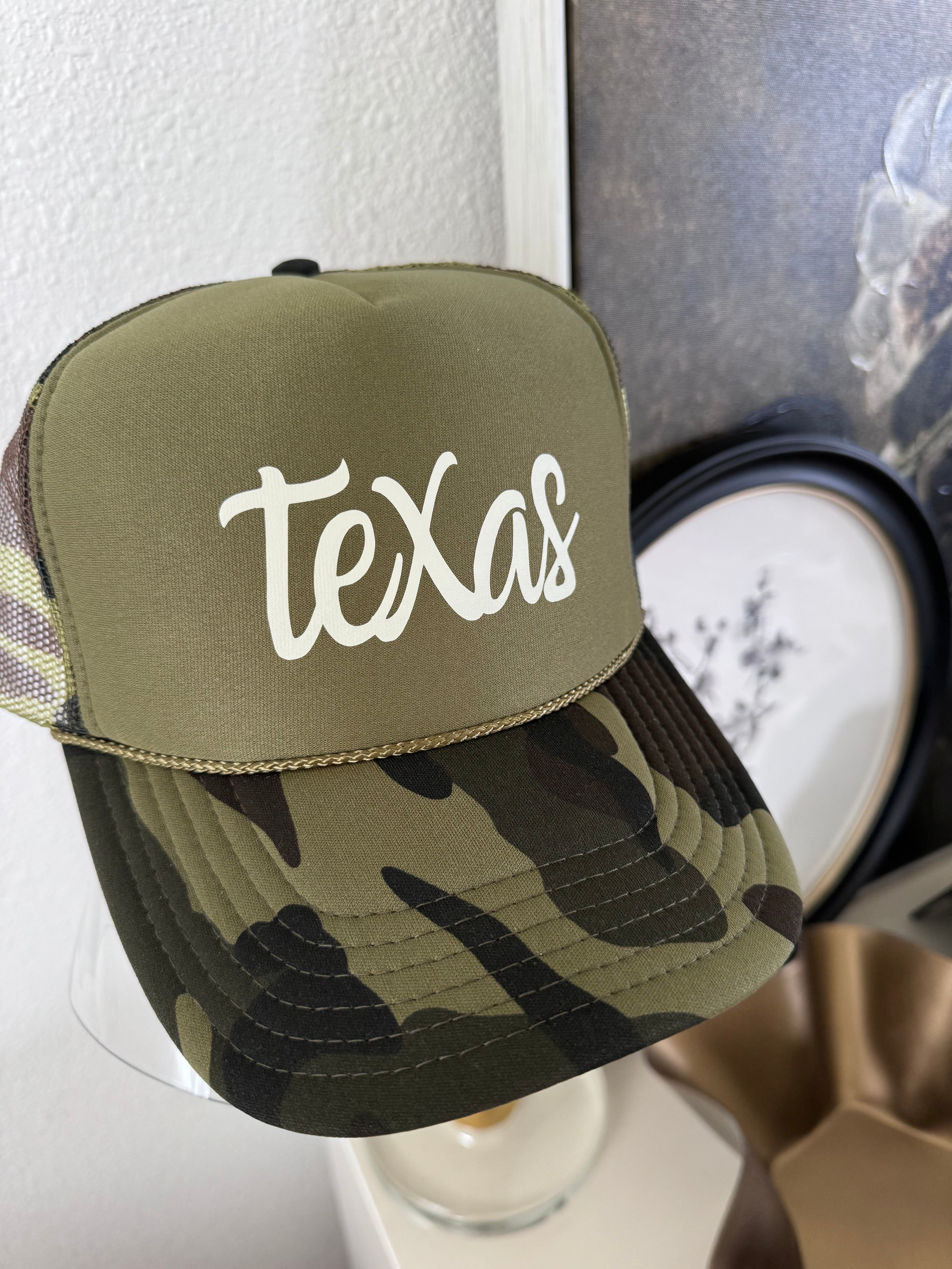 Texas Camo Hat