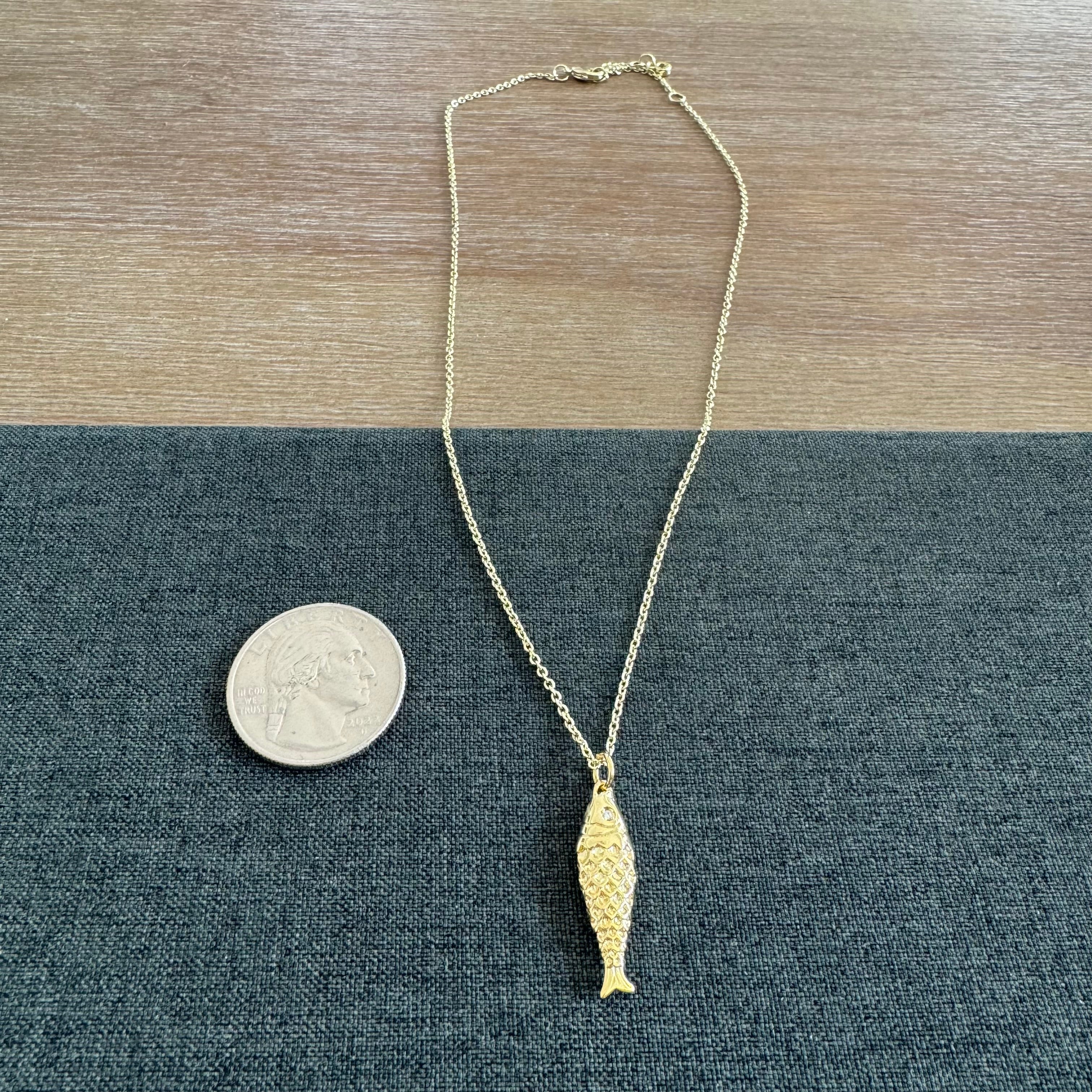 Fish Charm Necklace