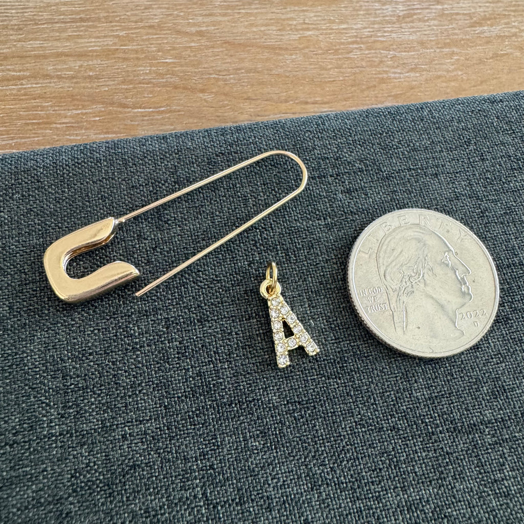 Stone Initial Pin