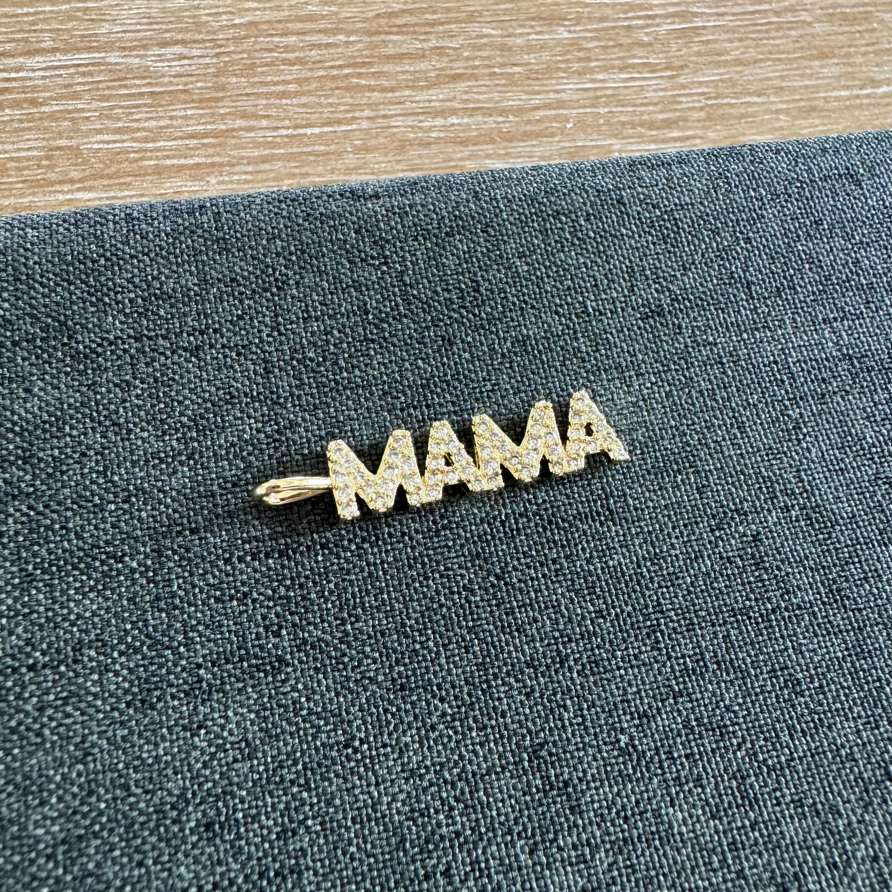 Mama Stone Pendant Charm