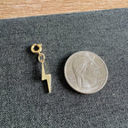 Lane Lightning Bolt Charm with clasp