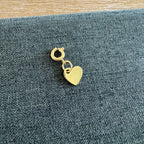 Hayden Heart Charm with clasp