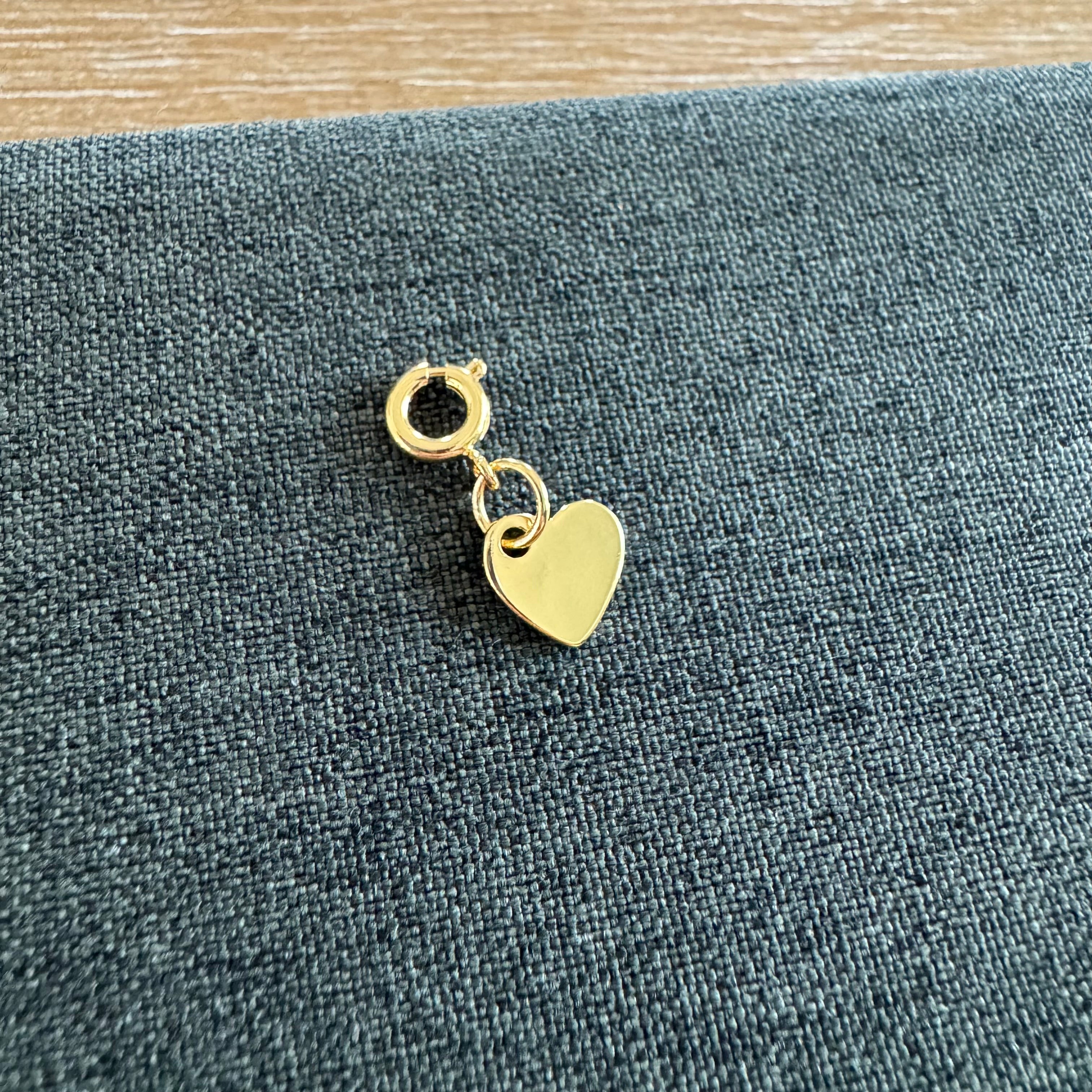 Hayden Heart Charm with clasp