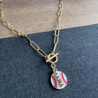 Baseball Mama Layered Necklace