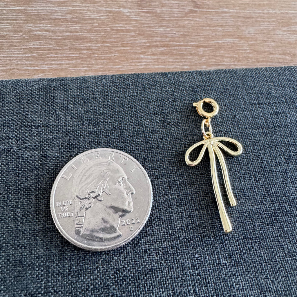 Brooke Bow Charm with clasp