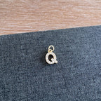 Rhinestone Letter Charm